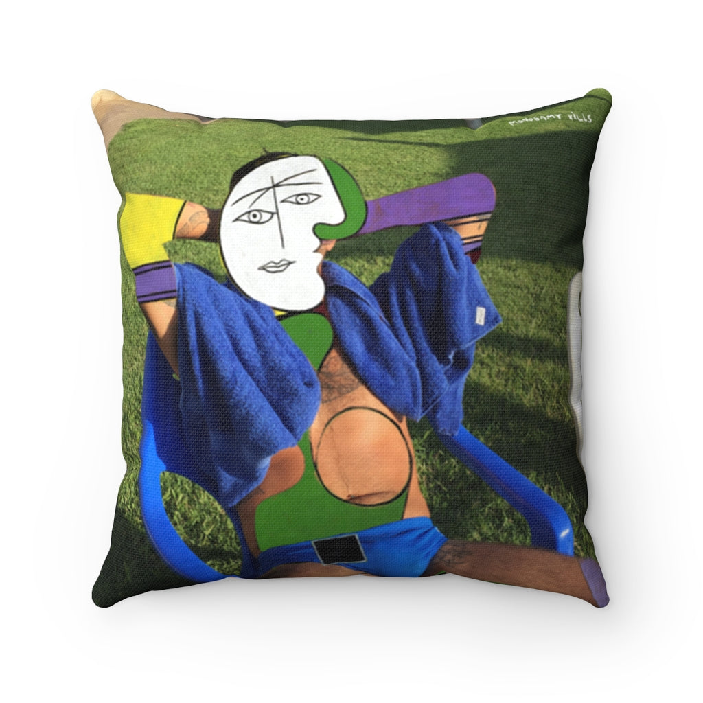 green grass blue bulge #1