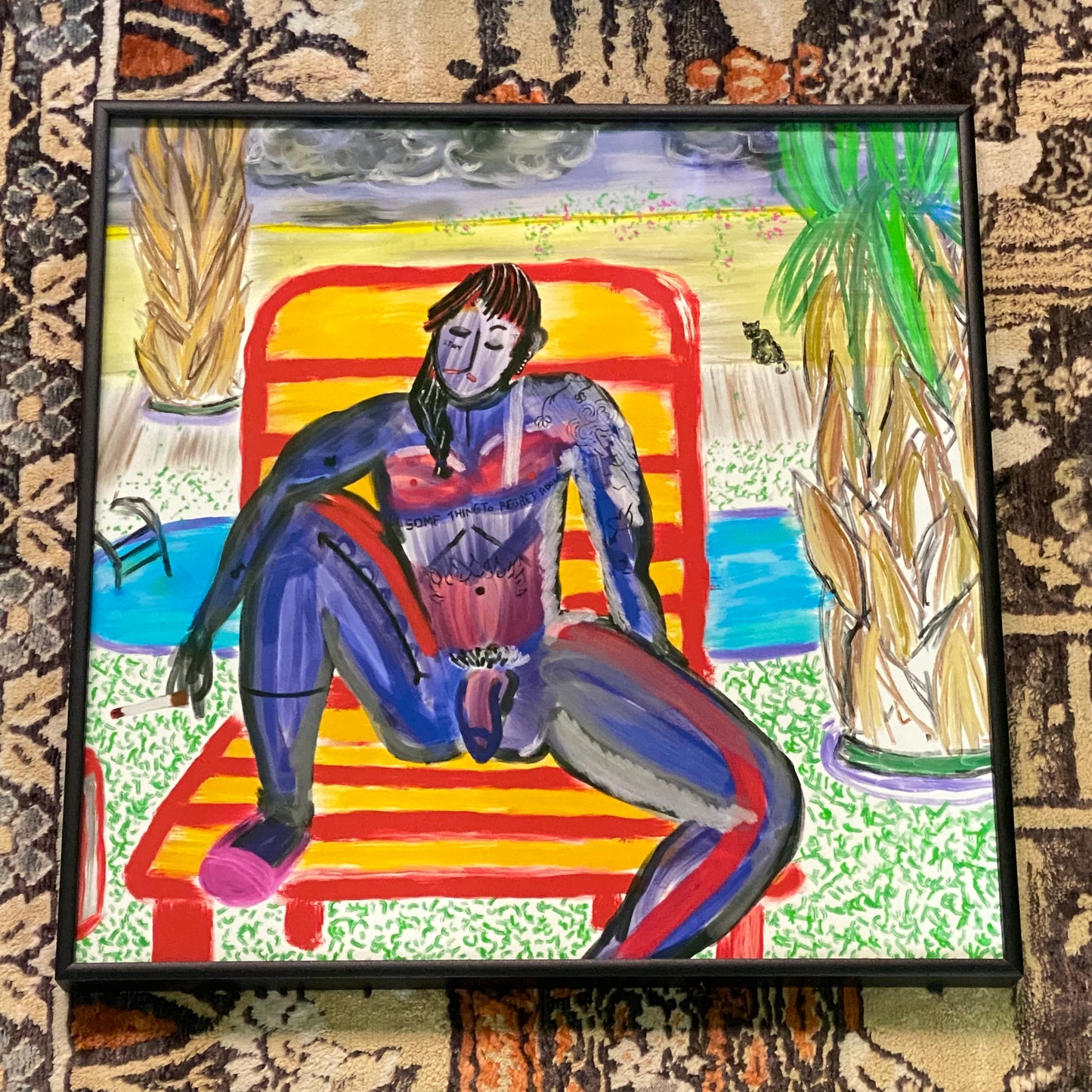 You broke my heart in Mexico